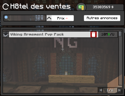Hotel des ventes - Aperçu de mes ventes